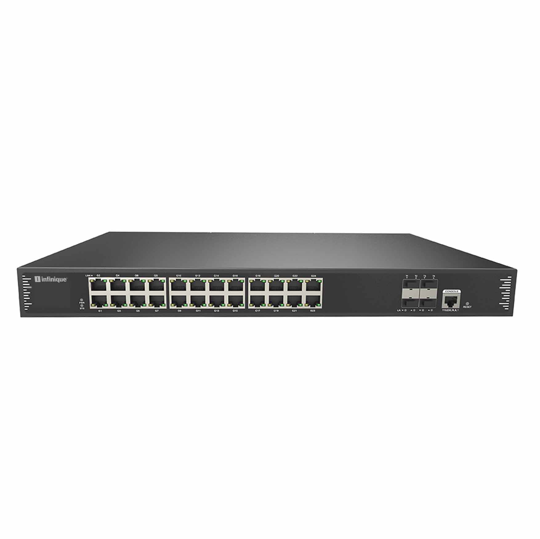 Infinique Managed Network Switch, 28 SFP Ports 