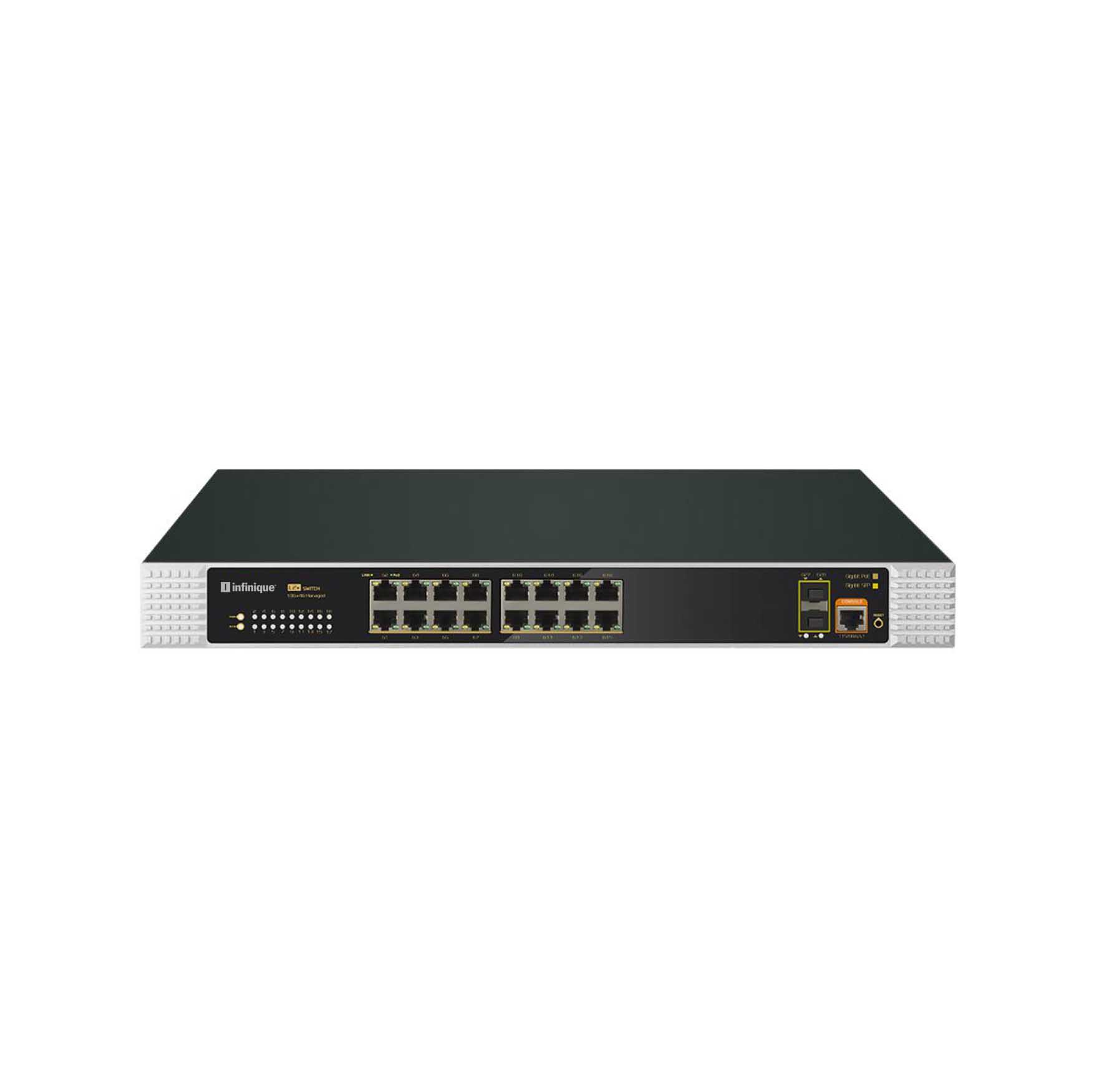 Infinique Industrial Managed Switch 18 Ports PoE+