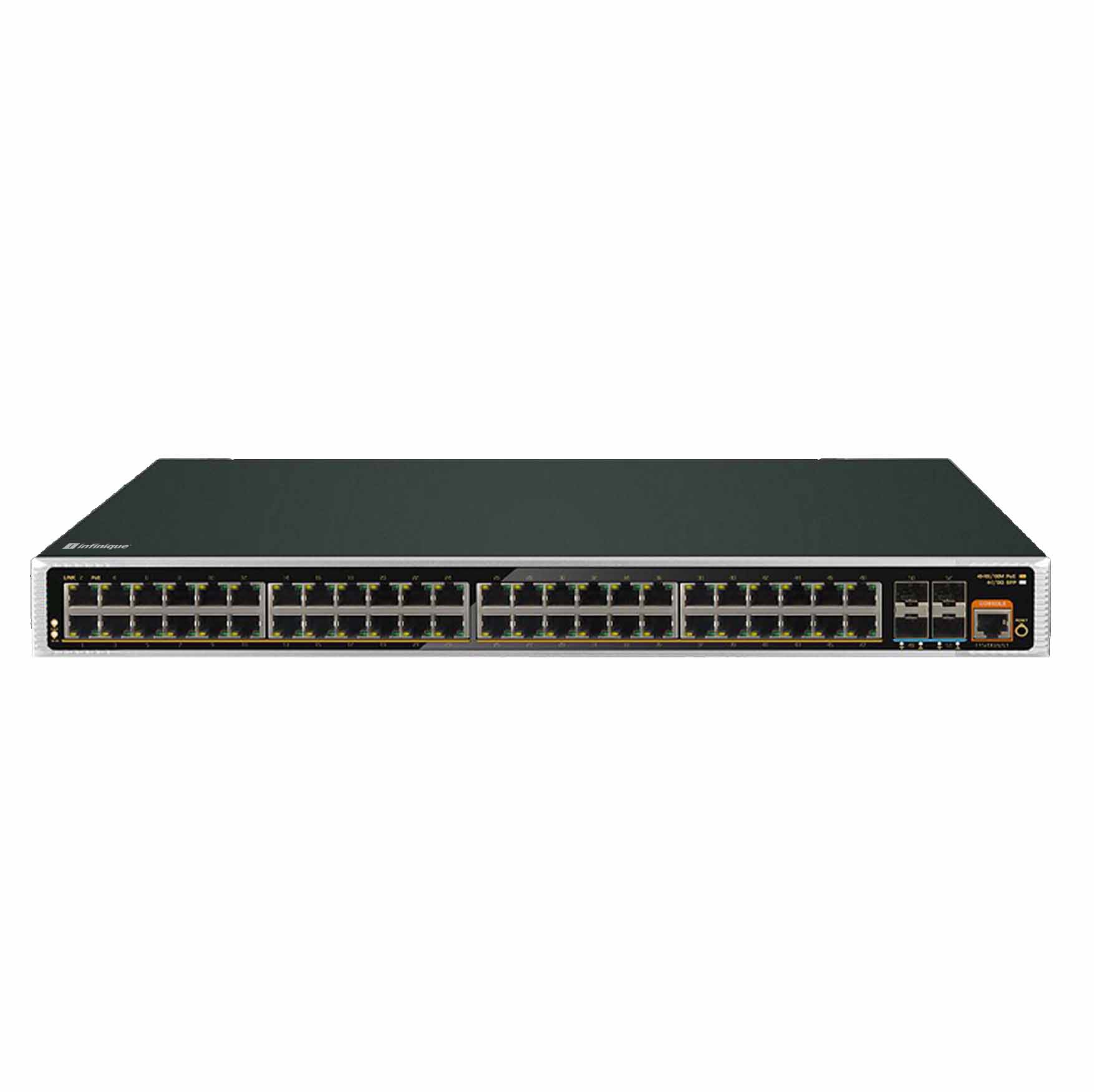 Infinique Industrial Managed Switch 52 Ports PoE+ 
